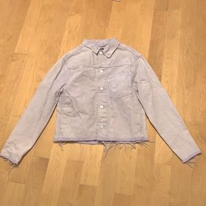 Levi’s line 8 cropped jean jacket